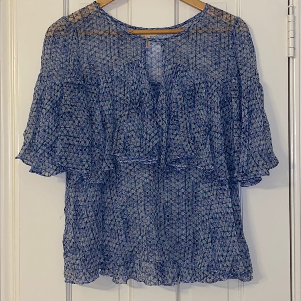 Blue blouse